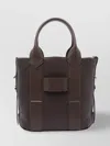 Hogan Small Script Leather Handbag