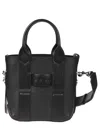 Hogan Leather Shoulder Bag 2 Handles In Nero