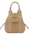 Hogan Handbag With Detachable Strap And Top Handles