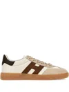 Hogan Cool Smooth And Suede Leather Sneakers In Multi