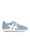 Hogan Running 86r Suede Sky Sneakers In Blue