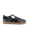 Hogan Lace-up Crocodile-print Leather Sneaker