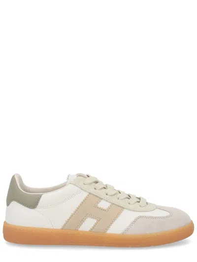 Hogan Cool Leather Sneakers In White