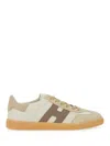 Hogan Cool White Leather Sneakers In Multi