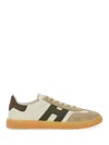 Hogan Cool White Leather Sneakers In Neutral