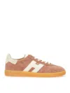 Hogan Low-top Sneakers Suede Finish In White