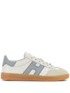 Hogan Cool Suede-trimmed Leather Sneakers
