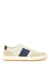 Hogan Multicolor Suede And Leather Sneakers H668 In Neutral