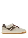 Hogan H630 Leather Sneakers In Beige