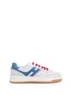 Hogan Panel Stitched Sneakers Perforated Toebox
