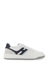 Hogan White Leather H630 Sneakers In Multi