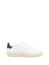 Hogan Leather Sneakers With Perforated Round Toe