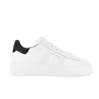 HOGAN SNEAKER MAN HOGAN - H-STRIPES - BLACK