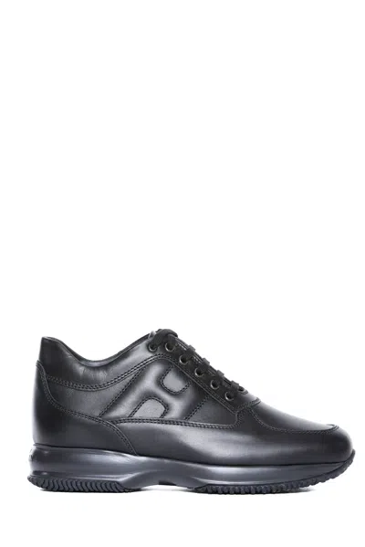 HOGAN SNEAKER MAN HOGAN - HOGAN INTERACTIVE LACED - BLACK