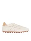 Hogan Nappa Leather Olympia Sneakers In Neutral