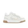 Hogan White Calf Leather Panelled Sneakers