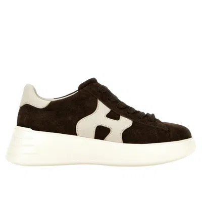HOGAN SNEAKER WOMAN HOGAN - HOGAN REBELLION H562 H - BROWN