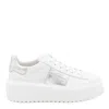 Hogan H-stripes Leather Platform Sneakers