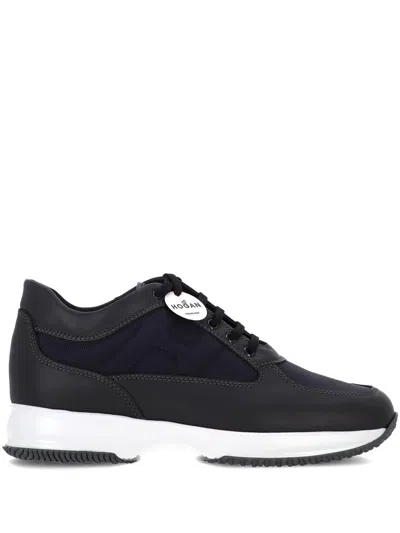 Hogan Interactive Lace-up Sneakers Sneakers In Blue