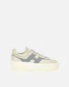 Hogan Sneakers H Stripes Avorio In Multi