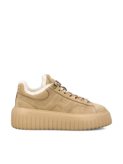 Hogan Sneakers In Brown