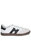 Hogan Sculpted Sneakers With Contrasting Accents In White