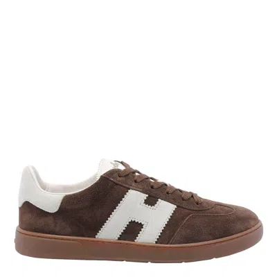 Hogan Sneakers In Brown