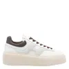 Hogan H-stripes Nappa Leather Sneakers Shoes