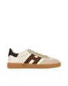 Hogan Cool Smooth And Suede Leather Sneakers Shoes In Multi