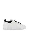 Hogan H-stripes Low-top Sneakers In White