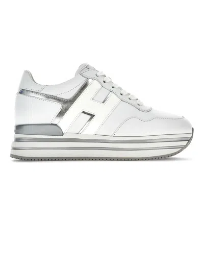 Hogan Trainers In White