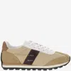 Hogan H671 Panelled Suede Sneakers In Red