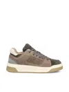 Hogan Chamallow Suede Panels Sneakers