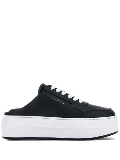 Hogan Sneakers Aus Leder In Black