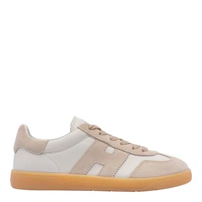 Hogan Cool Laced H Sneakers In White