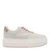 Hogan Low Top Skyscraper Platform Sneakers In Beige