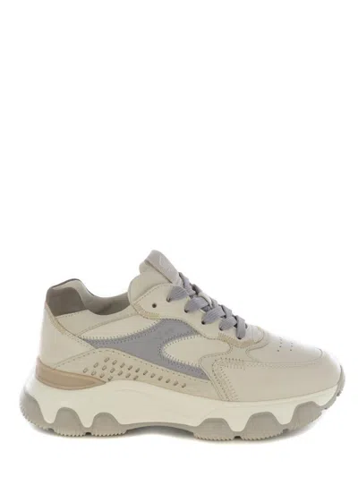 Hogan Sneakers In Beige