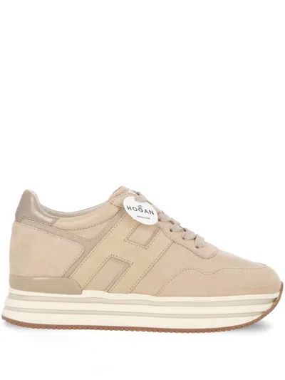 Hogan Sneakers In Beige