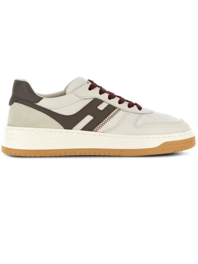 Hogan H630 Low-top Sneakers In Beige