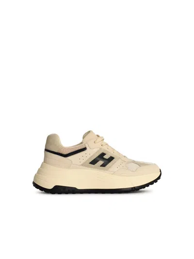 Hogan Sneakers In Beige