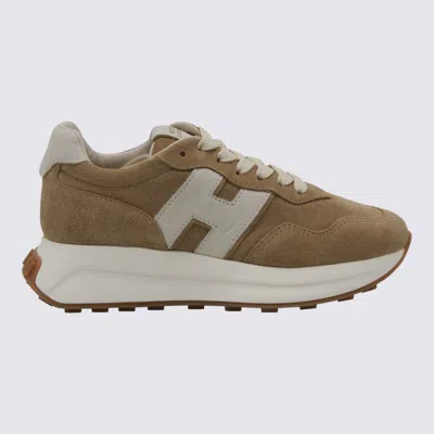 Hogan Sneakers Beige In Sand
