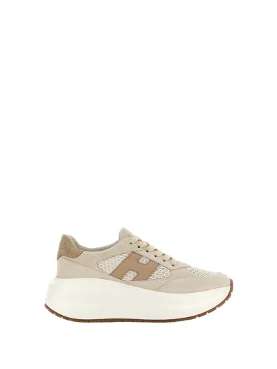 Hogan Sneakers Beige In Multi