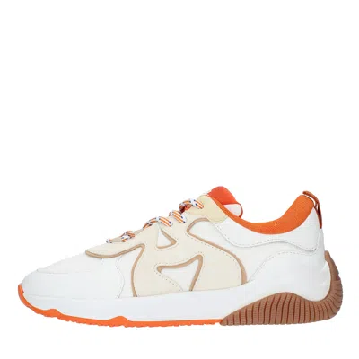 Hogan Sneakers In Bianco-beige