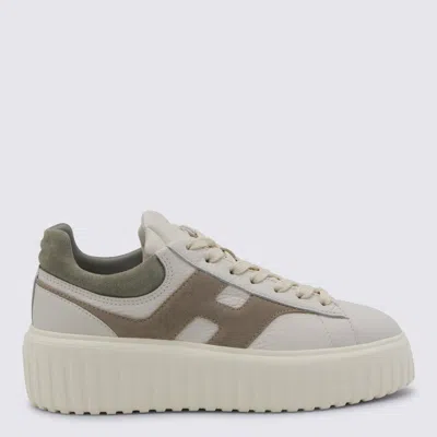 HOGAN SNEAKERS BIANCO/TORTORA/VERDE