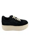 Hogan Skyscraper Platform Sole Sneakers In Black