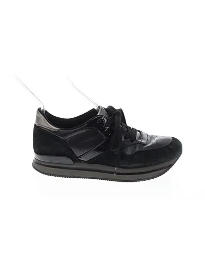 Pre-owned Hogan Sneakers In Black