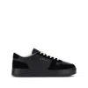 Hogan H-tv Smooth And Suede Leather Sneakers In Black