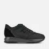 Hogan Men's Interactive H Sneakers In Black