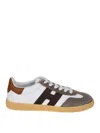 Hogan Cool Lace-up Leather Sneakers In Black