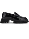 Hogan Luxurious Leather Loafers For Women In Black